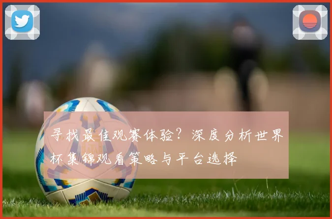 寻找最佳观赛体验?深度分析世界杯集锦观看策略与平台选择