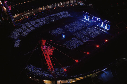 又一舞台奇迹！永利集团官网LED锥形屏燃爆2024张韶涵巡演现场 